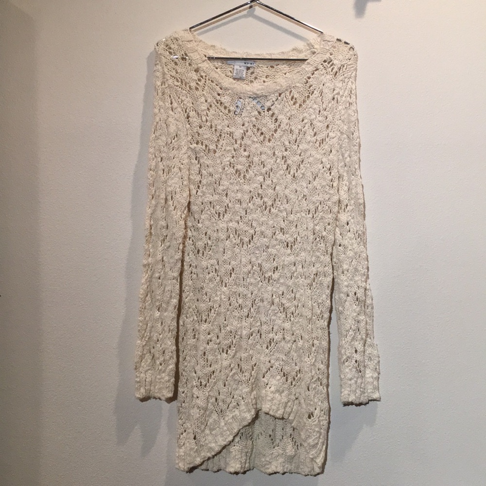 Knitted oversized sweater